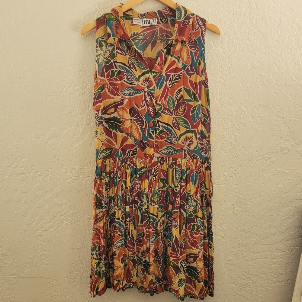 Bila Rayon Dress Size Small